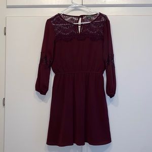 Dark Purple/Maroon Dress